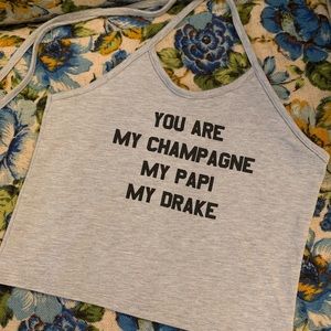 Champagne Papi Drake Crop